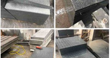 南京 芝麻黑地铺石材