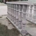 南京 芝麻白圆形光面花瓶柱，栏杆