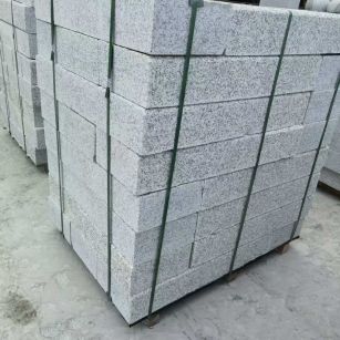 南京 芙蓉白火烧两面路沿石