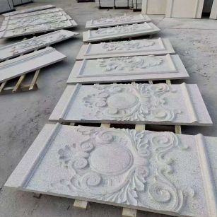 南京 芝麻白干挂雕花板