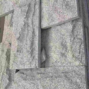 南京 芝麻白自然面花岗岩成品板