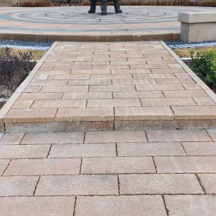 南京仿古石铺装效果