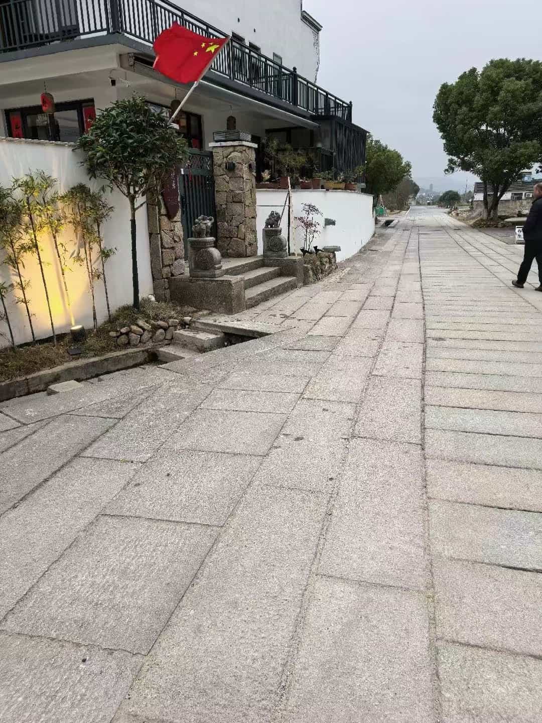 南京仿古石铺装效果