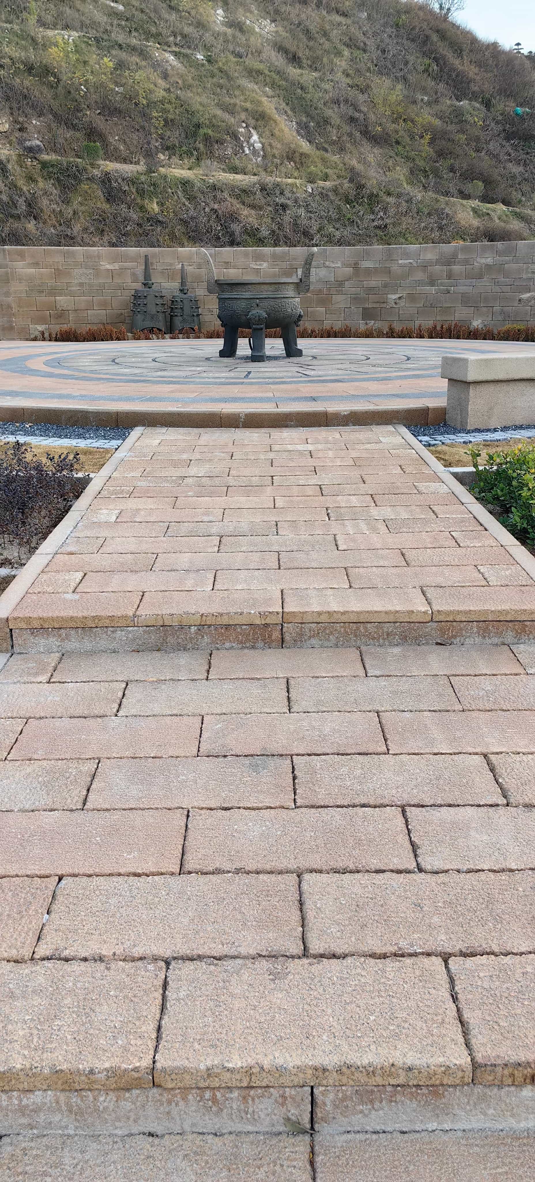 南京仿古石铺装效果