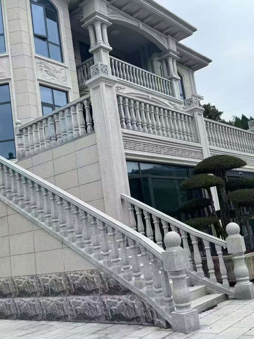 南京 芝麻白别墅，栏杆