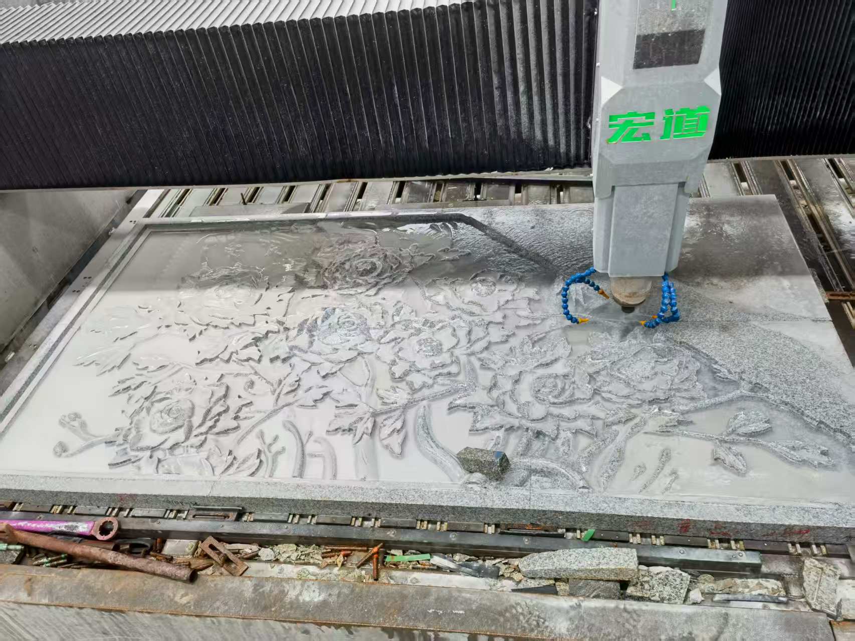 南京 别墅墙面石材雕刻